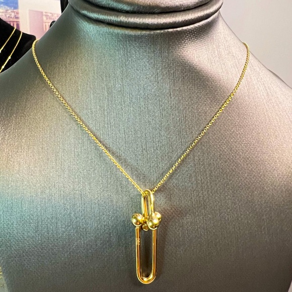 ✅Sold‼️Sale‼️18K Real Gold Hardware Pendant Only - Picture 2 of 3